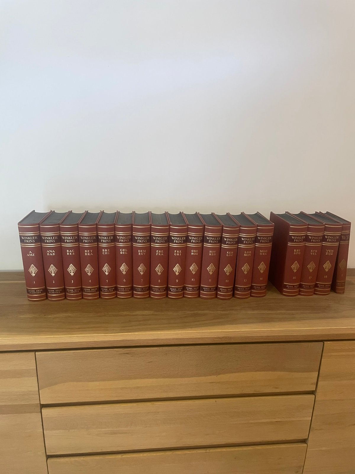 Winkler Prins woordenboek, Ophalen, Zo goed als nieuw