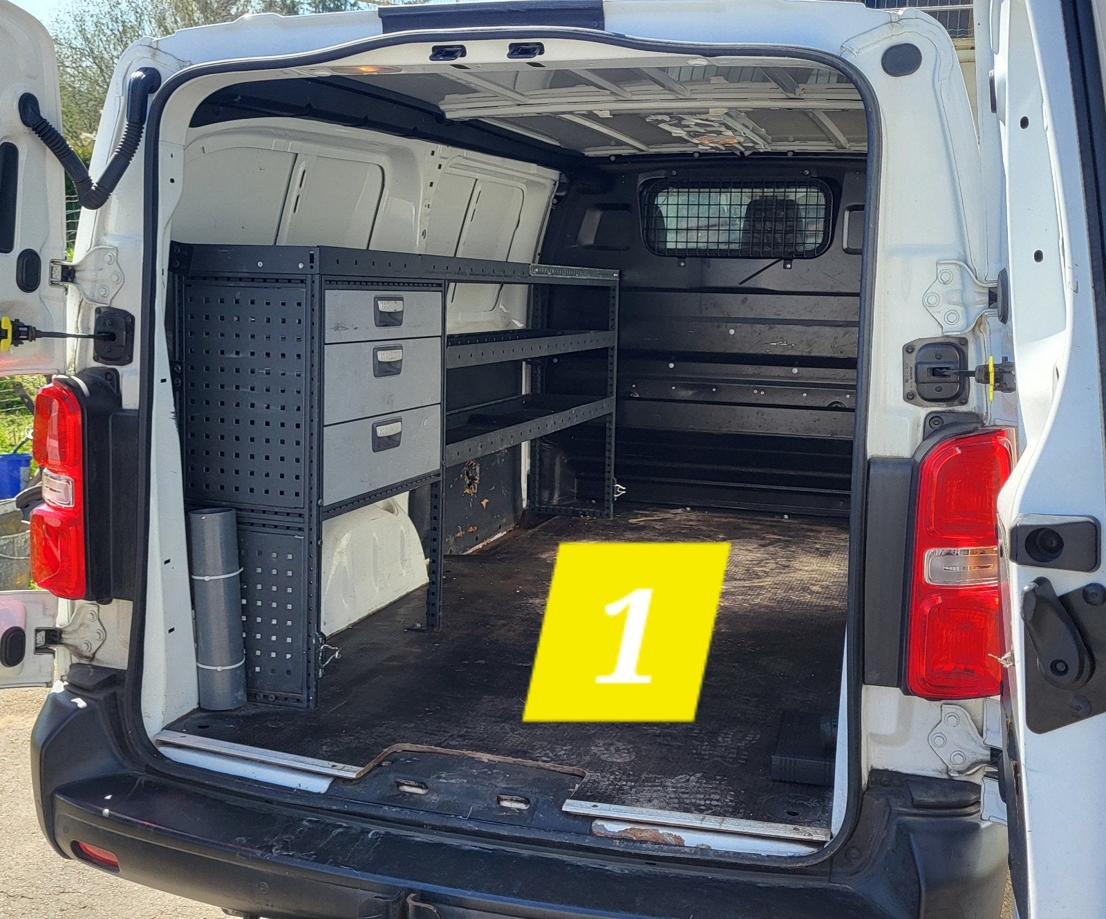 4 lots d'étagères pour camionnettes, Auto-onderdelen, Ophalen, Gebruikt, Ford