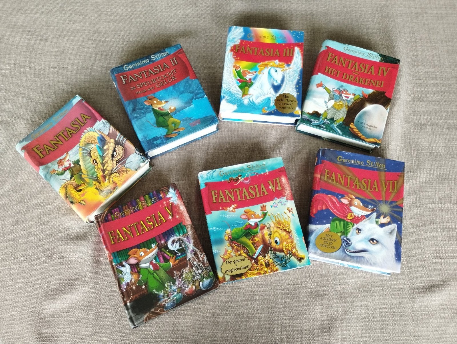 Geronimo Stilton Fantasia I tot VII, Ophalen of Verzenden