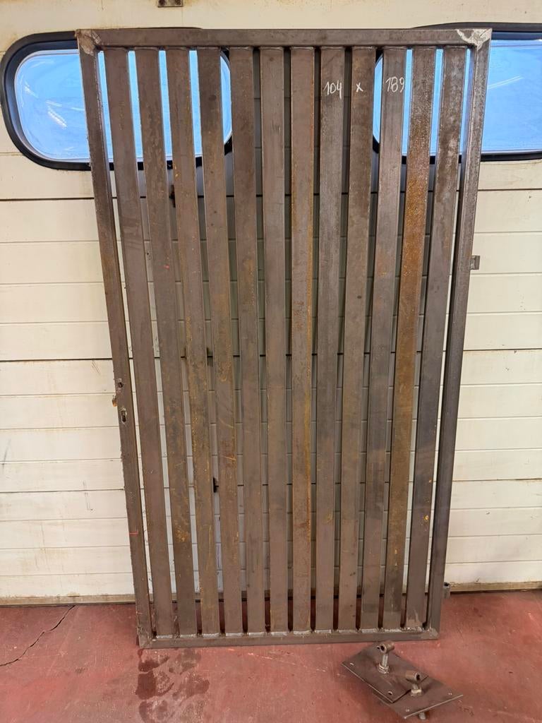 104 x 189 tuinpoort, Tuin en Terras, Ophalen, Zo goed als nieuw, IJzer