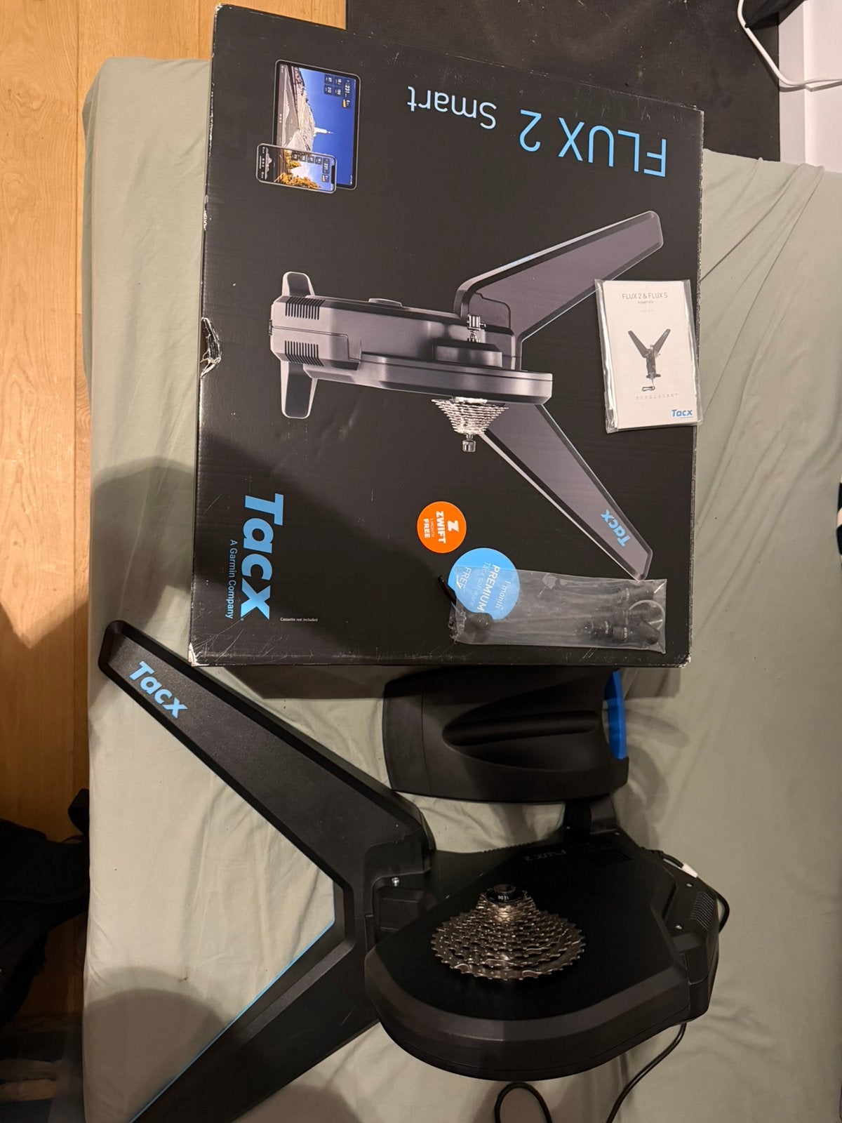 Entraîneur intelligent Tacx Flux 2, Sports & Fitness, Cyclisme, Enlèvement, Comme neuf, Autres types
