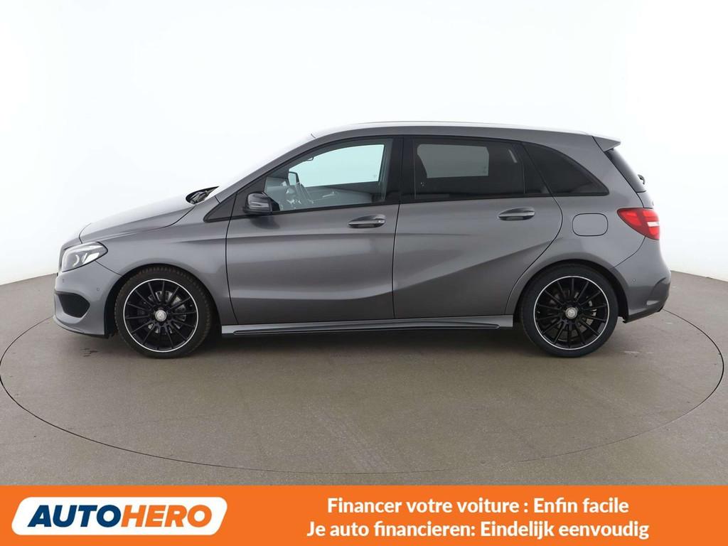 Mercedes-Benz B-Klasse 180 B 180 AMG Line, Autos, Mercedes-Benz, Argent ou Gris, Achat, Boîte manuelle, Alcantara