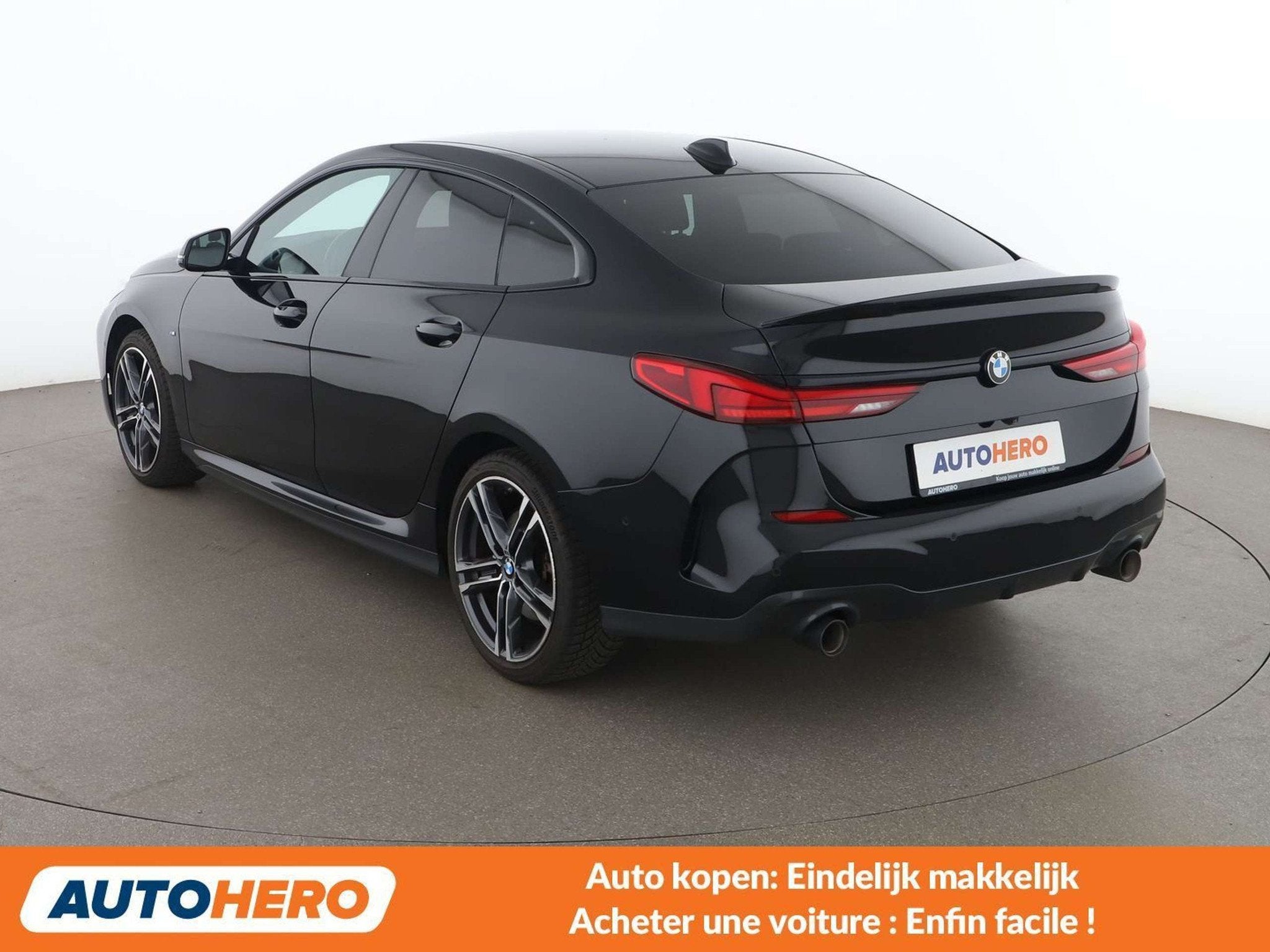 BMW 2 Serie 220 220i Gran Coupe M Sport (bj 2022, automaat), Auto's, Gebruikt, 1505 kg, Zwart, 178 pk