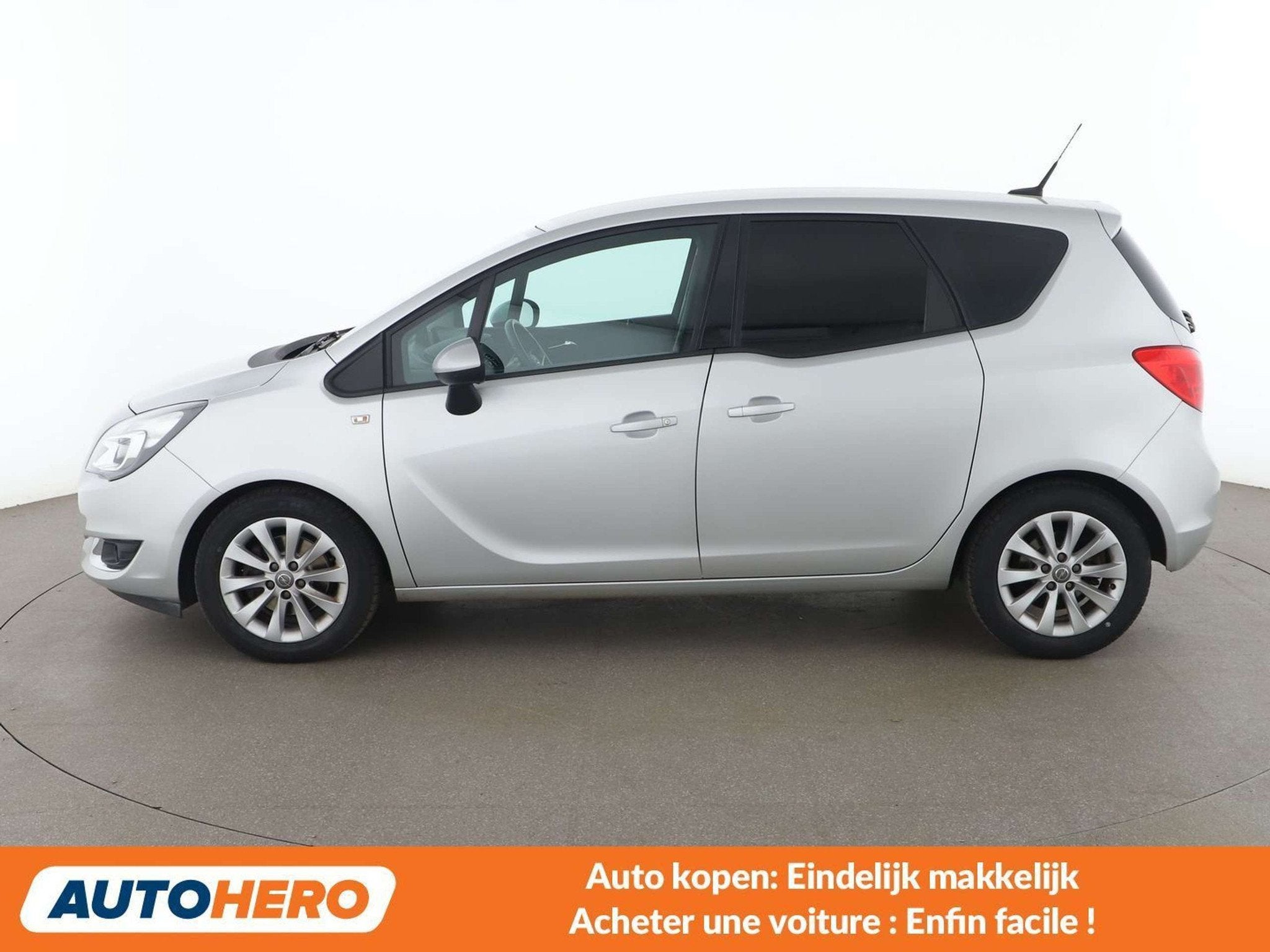 Opel Meriva 1.4 Turbo Advance (année de construction 2016), Autos, Argent ou Gris, Autres carburants, 5 portes, 5 places