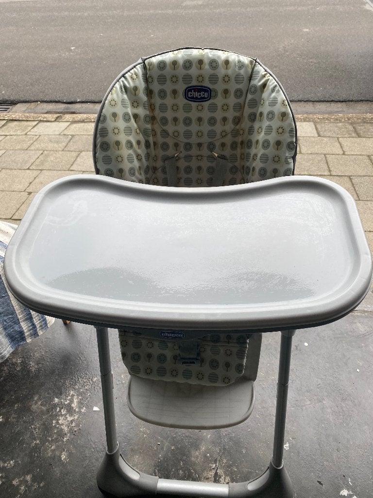 Chaise de salle à manger pour enfant Chicco Polly, Enlèvement, Comme neuf, Chaise évolutive, Coulissant