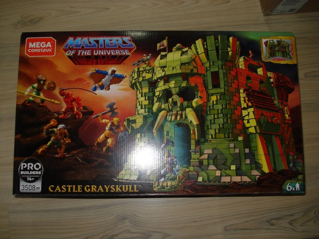 mega construx masters of the universe castle grayskull, Ophalen of Verzenden, Nieuw, Megabloks