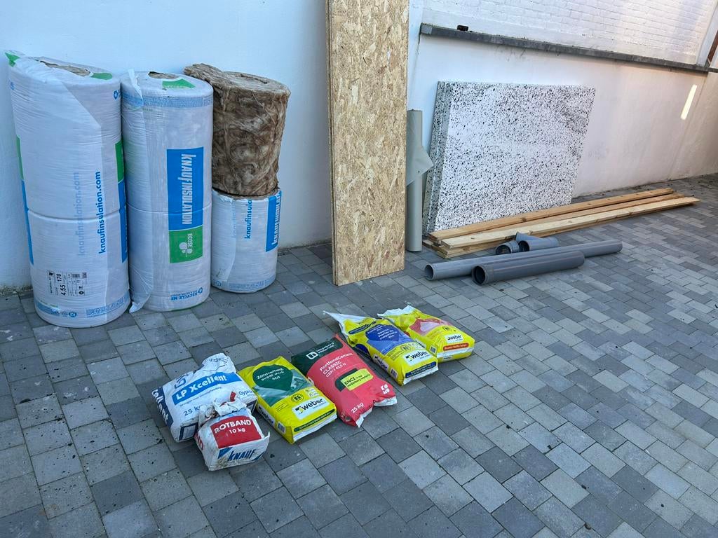 Diversen bouwmaterialen, Ophalen of Verzenden, Zo goed als nieuw