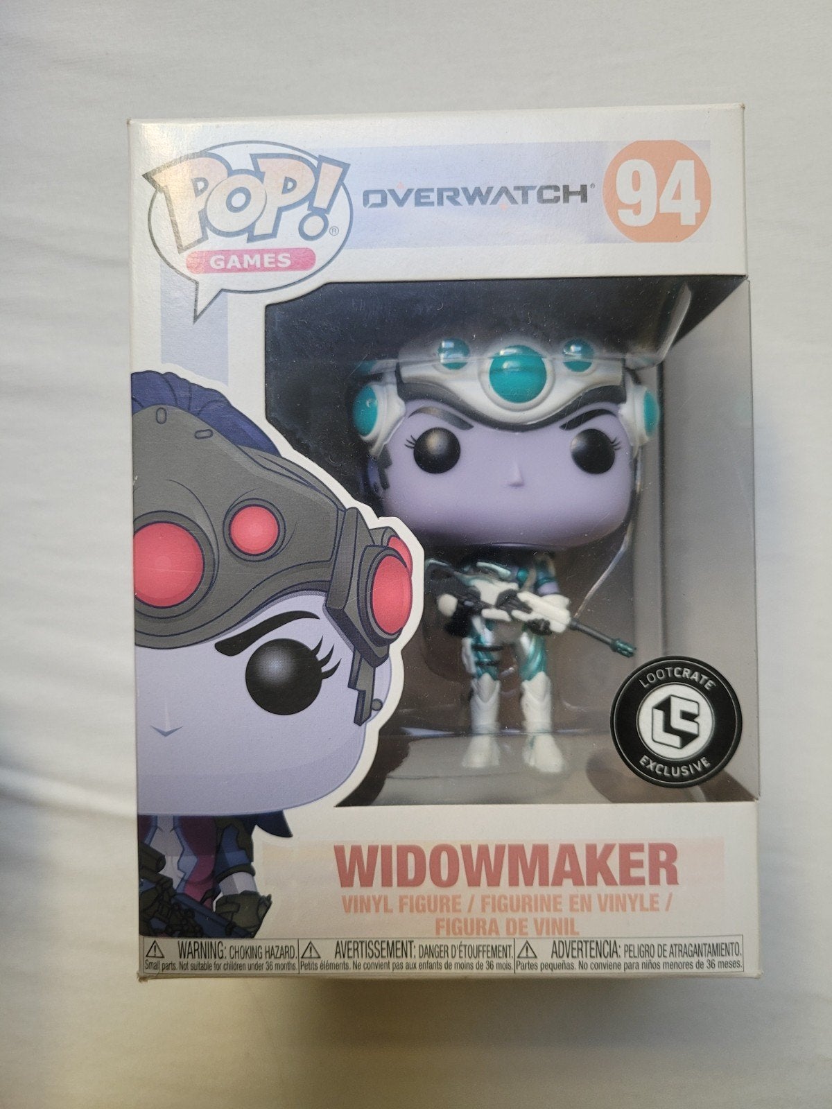 Funko Pop ! Jeux : Overwatch - Caisse à butin rare Widowmake, Enlèvement ou Envoi, Neuf