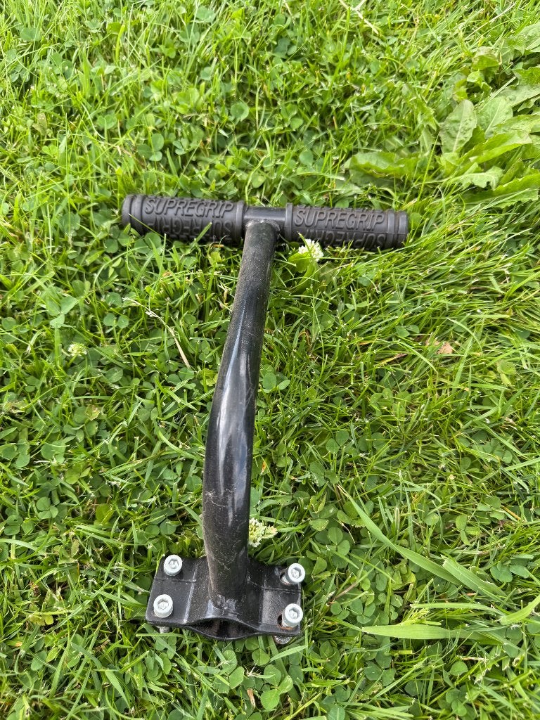 Fiets stuur voor kindjes achteraan op de fiets, Enlèvement, Comme neuf, Autres types