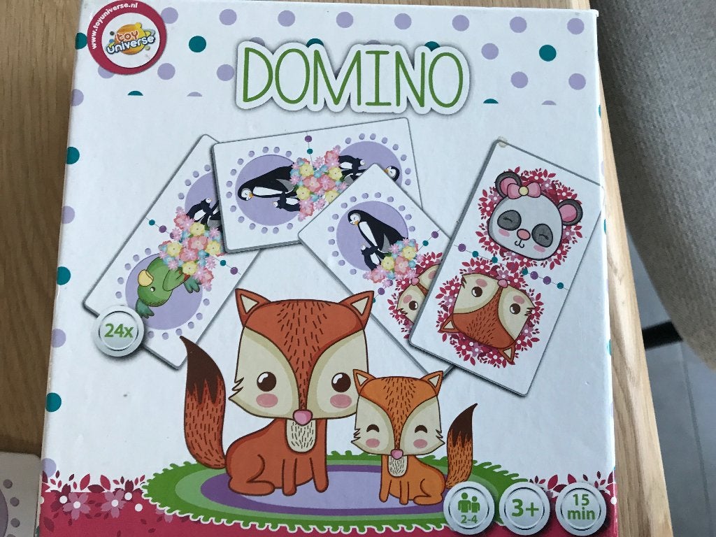Domino spel, Ophalen, Zo goed als nieuw