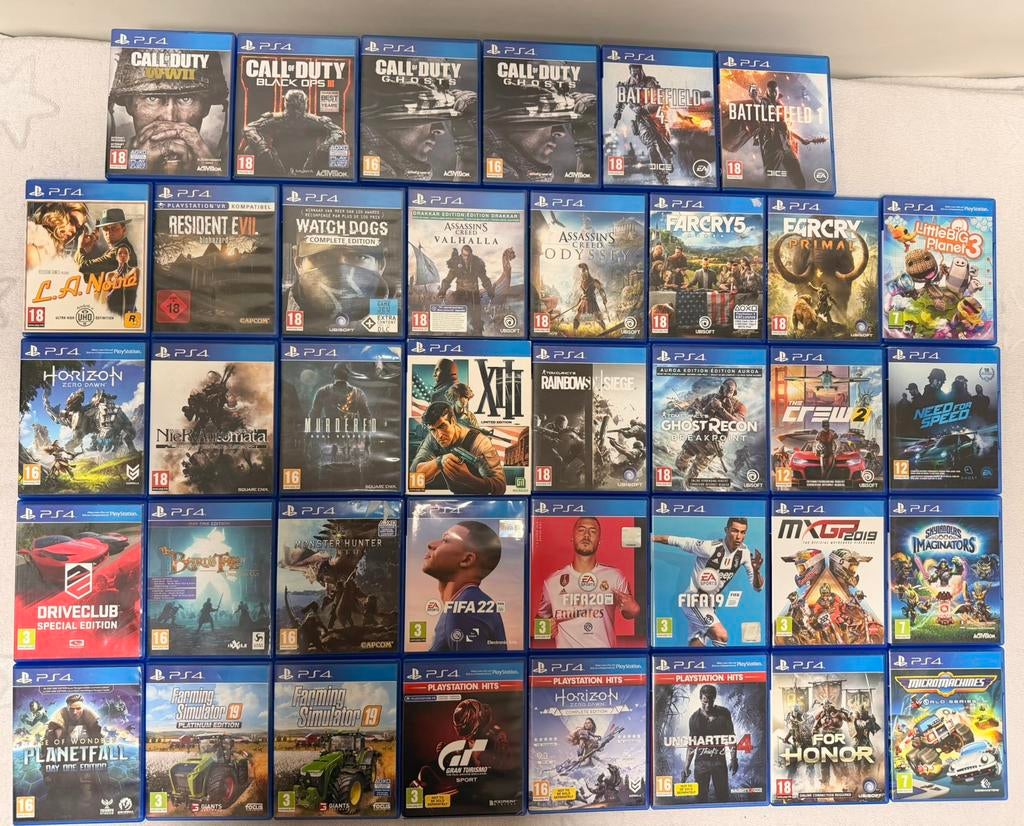 Playstation 4 Games, Games en Spelcomputers, Ophalen, Zo goed als nieuw