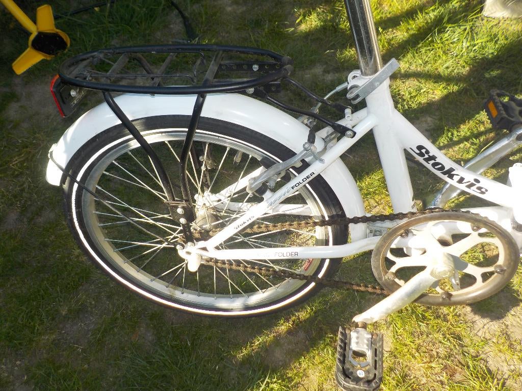 Retro vouwfiets, Fietsen en Brommers, Ophalen, Versnellingen