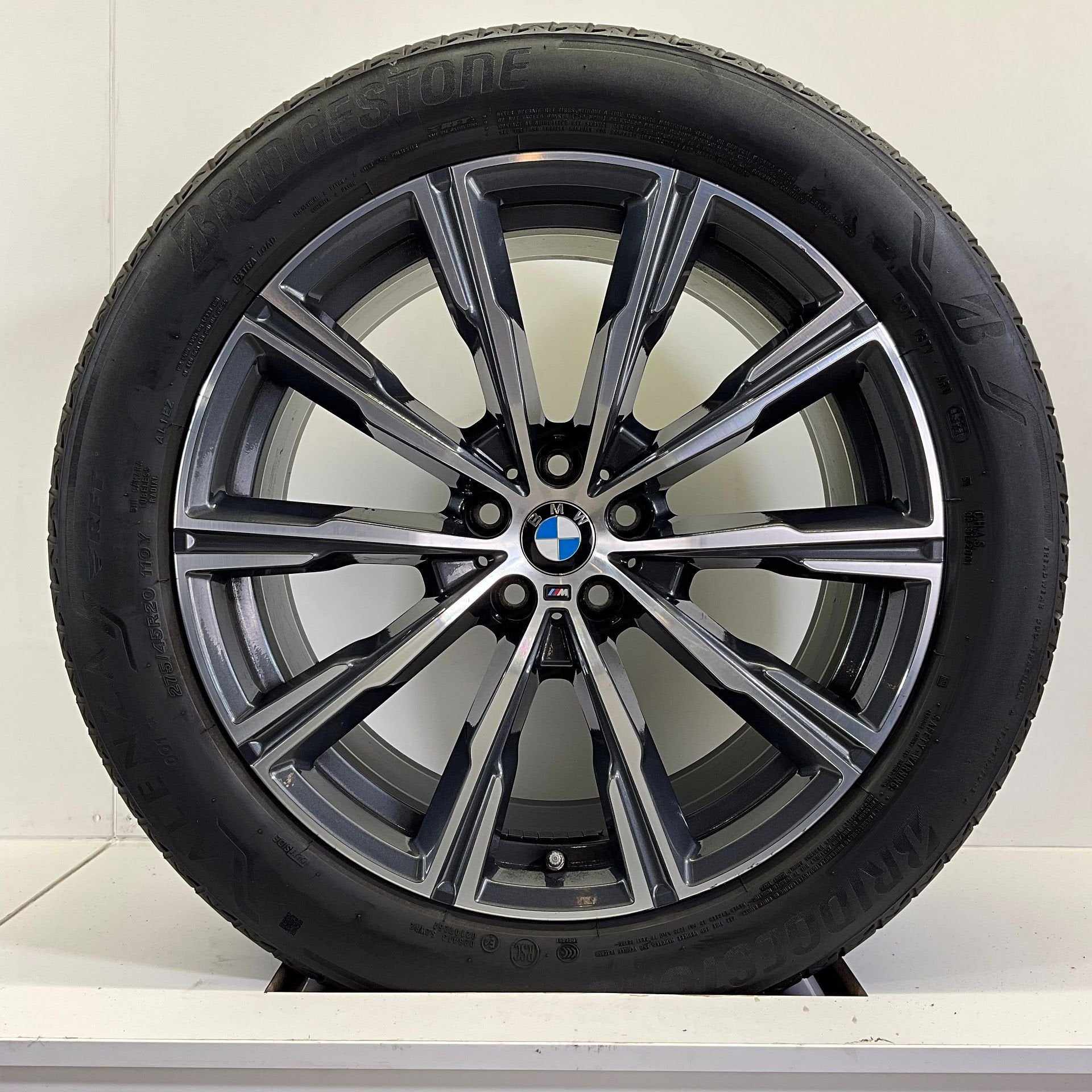 NIEUW BMW X5 G05 EN X6 G06 BREEDSET VELGEN + ZOMERBANDEN 20, Neuf, Pneus et Jantes, Véhicule de tourisme, -
