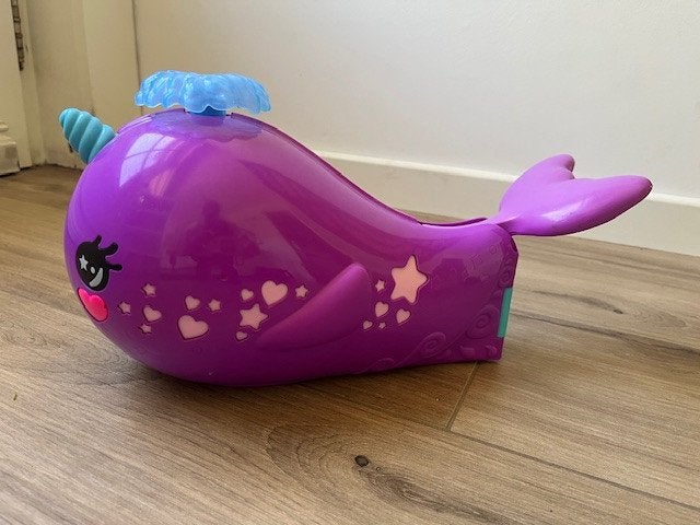 Speelset Polly Pocket Narwal boot, Ophalen, Zo goed als nieuw