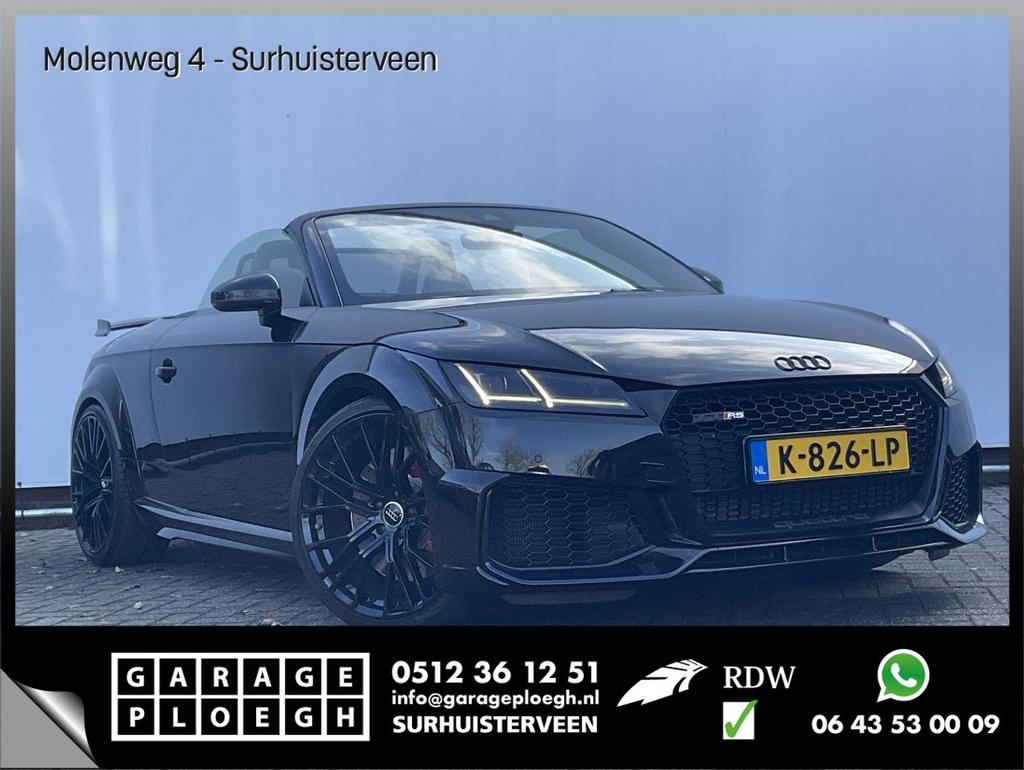 Audi TT RS Roadster TT 2.5 400pk 5-Cil Quattro B&O Camera St, Auto's, Automaat, TT, Cabriolet, Zwart