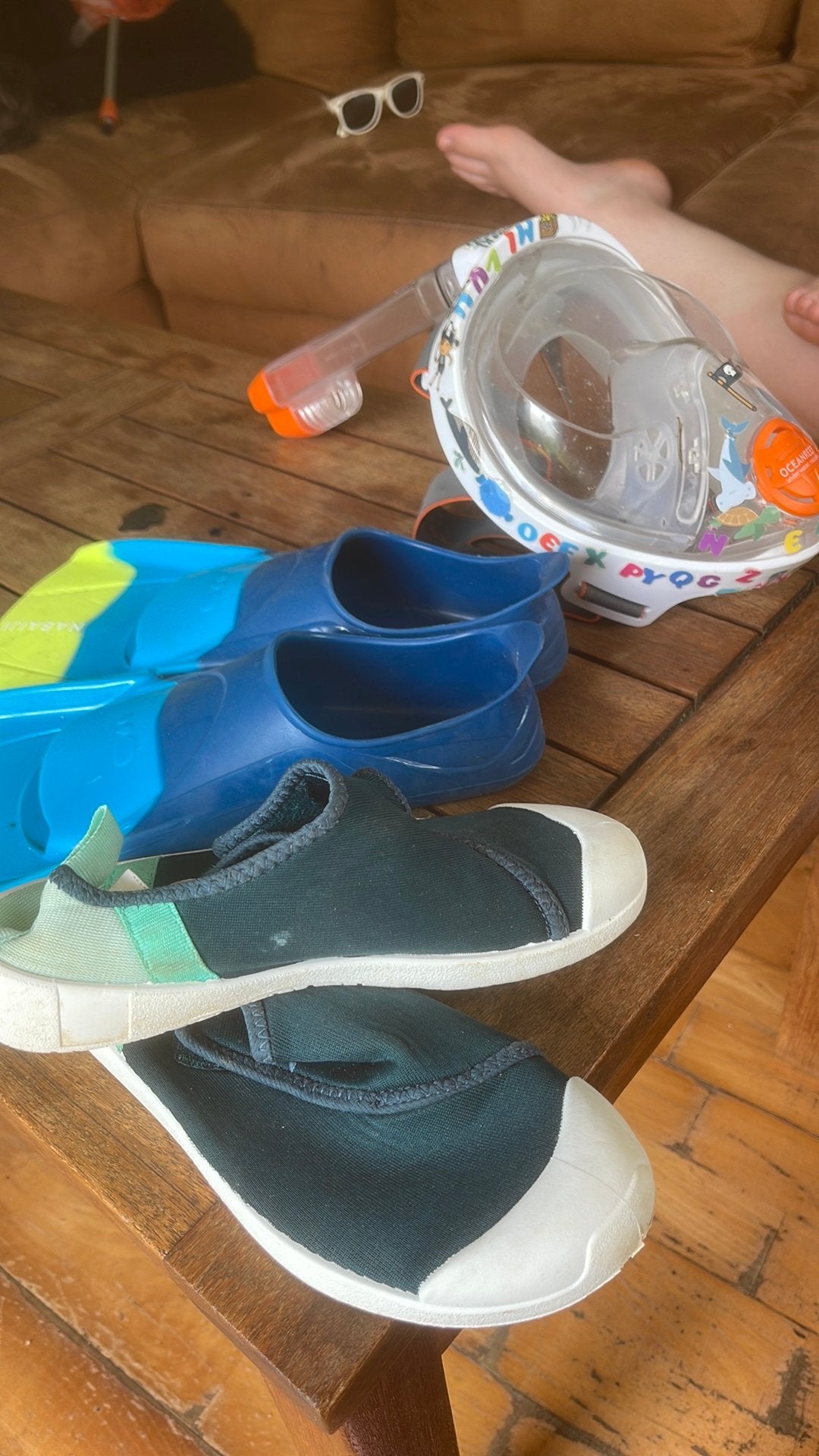 Zwemspullen, Watersport en Boten, Snorkelen, Ophalen of Verzenden, Gebruikt