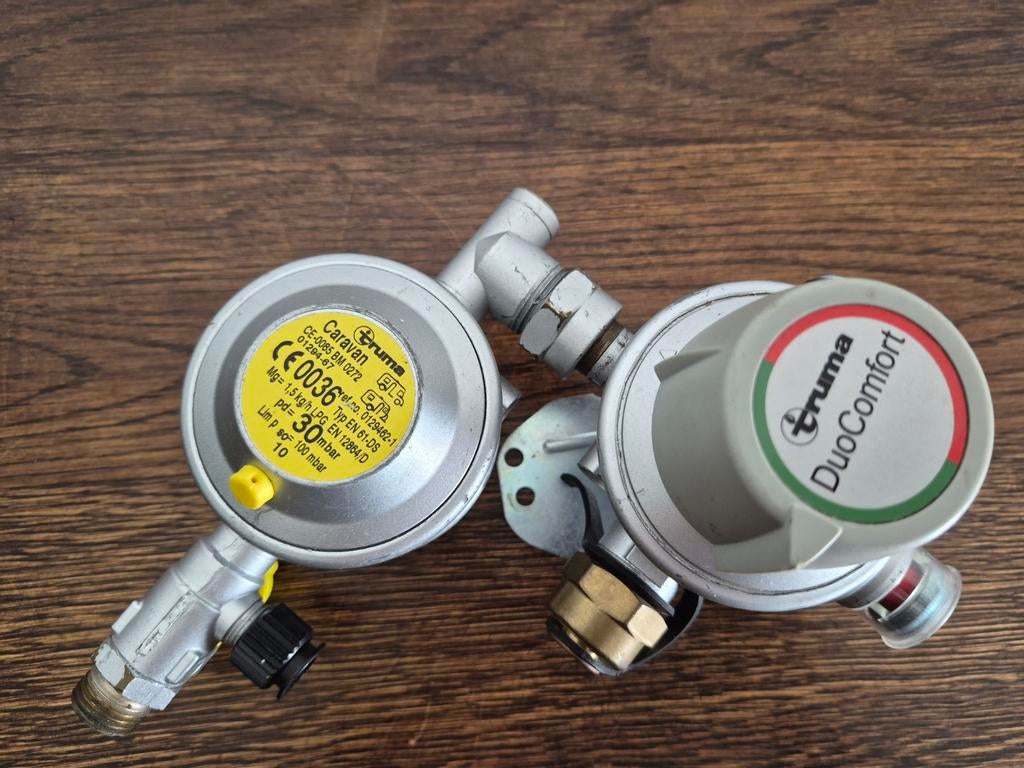 Détendeur de gaz TRUMA  gpl pour 2 bonbones (duo confort), Enlèvement