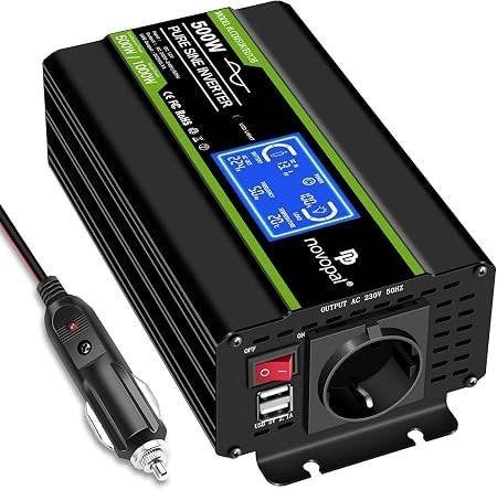 Convertisseur (onduleur) 12v/220v Pur Sinus de NOVOPAL, Enlèvement, Neuf