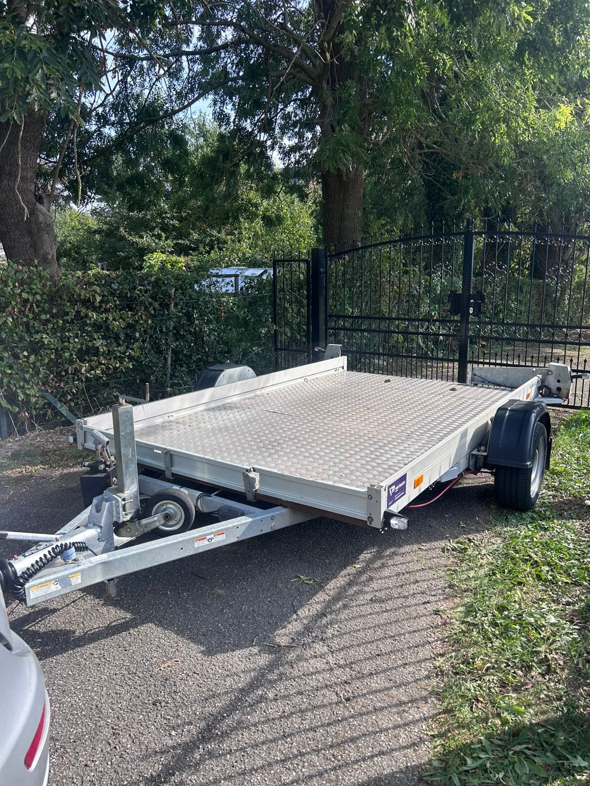 Humbaur HK 183117 S aanhangwagen, Ophalen, Gebruikt
