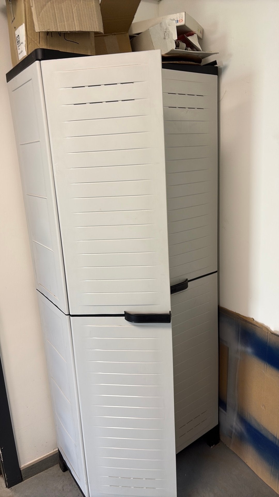 Armoire en plastique, Jardin & Terrasse, Enlèvement, Comme neuf