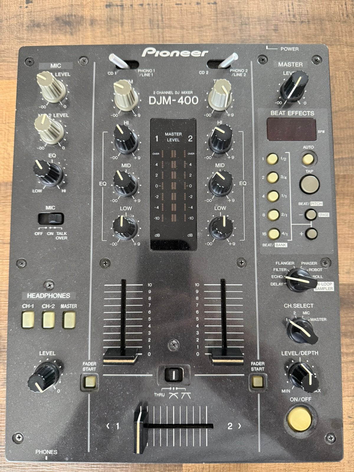 Djm 400 Mixer (2kanaals), Ophalen, Gebruikt