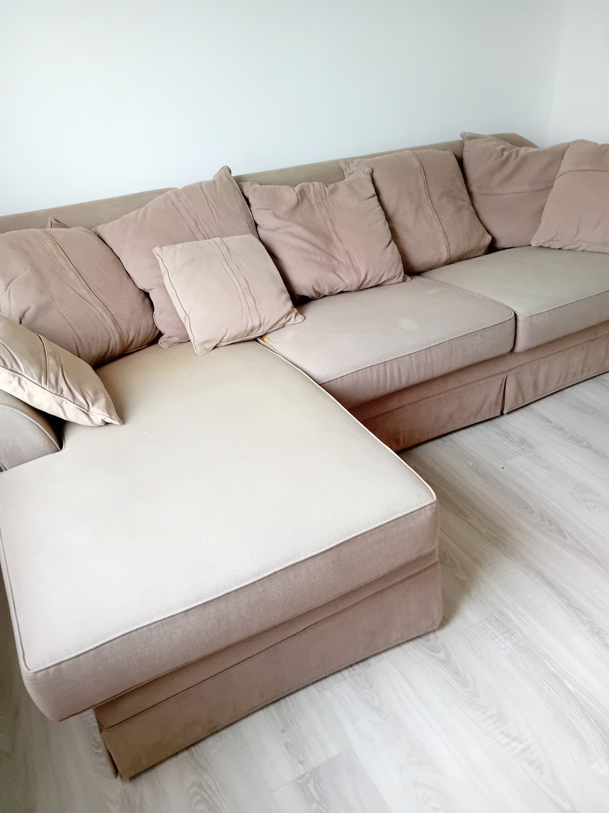 hoekzetel gratis, Huis en Inrichting, Ophalen, Gebruikt, Stof