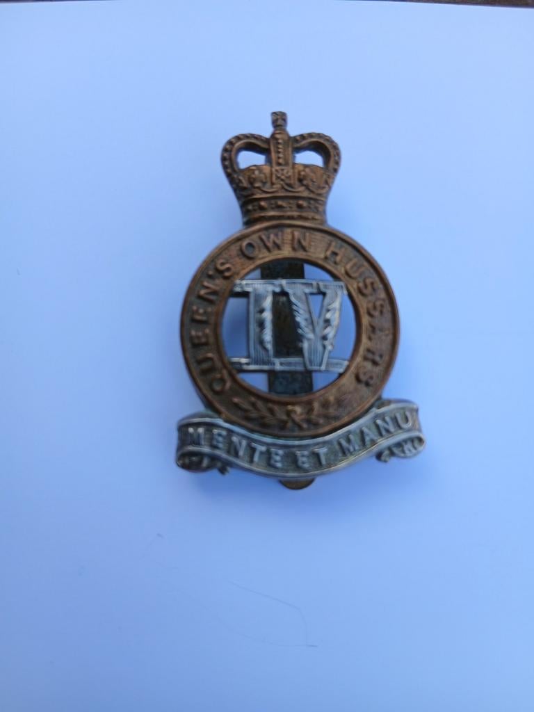 Cap badge 4th Queen's Own Hussars, Verzamelen, Ophalen