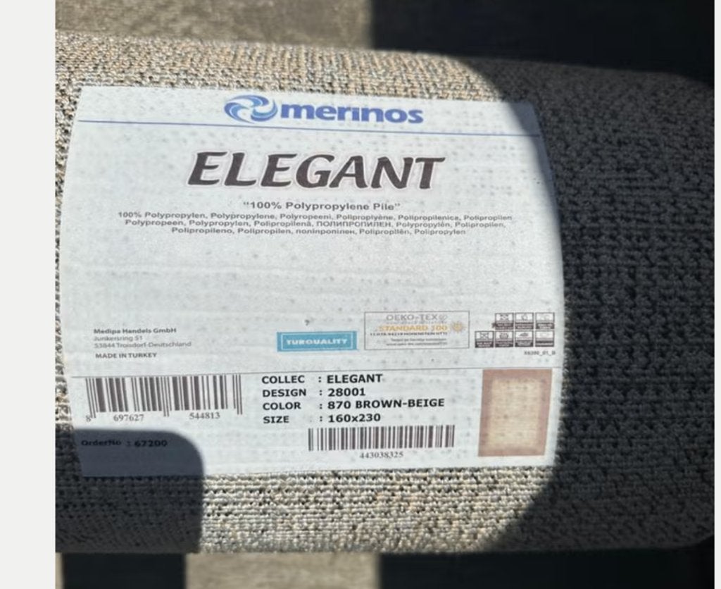Tapis, 200 cm ou plus, Beige, 150 à 200 cm, Comme neuf