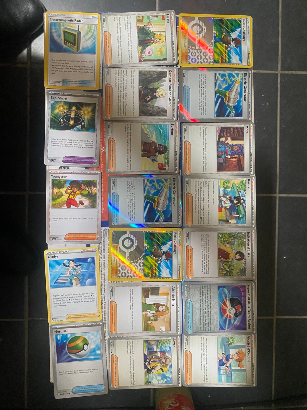 Pokémon-kaart, Ophalen, Nieuw