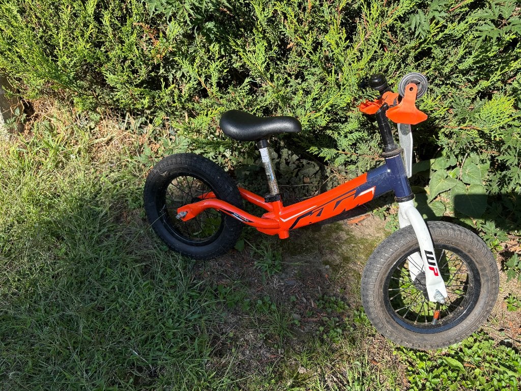 Draisienne KTM, Enlèvement, Utilisé, Vélo d'équilibre