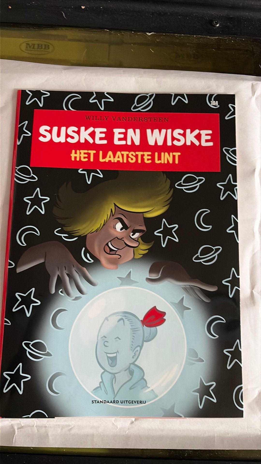 Het laatste lint suske en wiske genummerd, Ophalen of Verzenden, Zo goed als nieuw