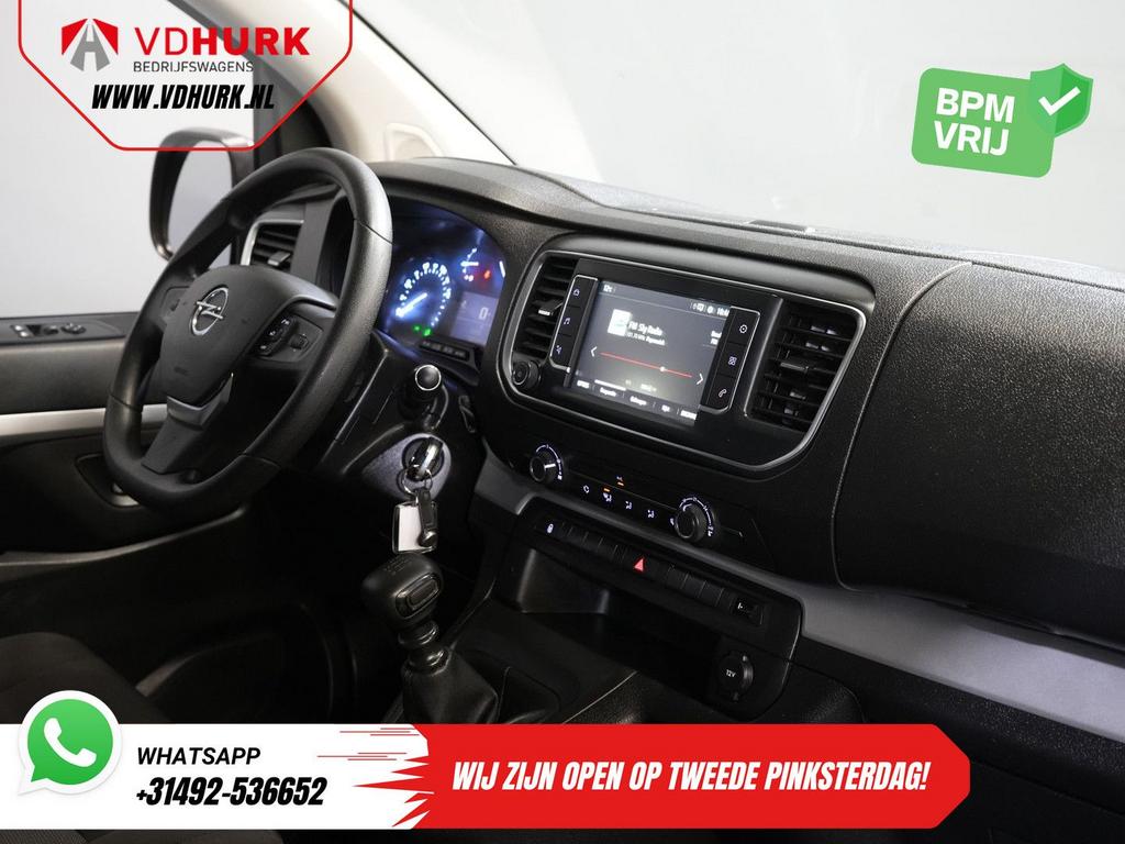 Opel Vivaro 2.0 CDTI 125 pk DC Dubbel Cabine Carplay/ 6 Pers, Parkeersensor, Wit, Bedrijf, Onderhoudsboekje