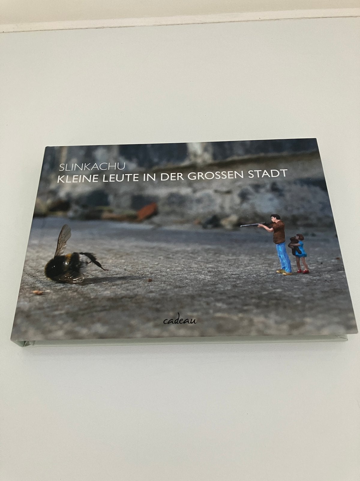 Boek Slinkachu - Kleine Leute in der Grossen Stadt, Boeken, Ophalen of Verzenden, Zo goed als nieuw
