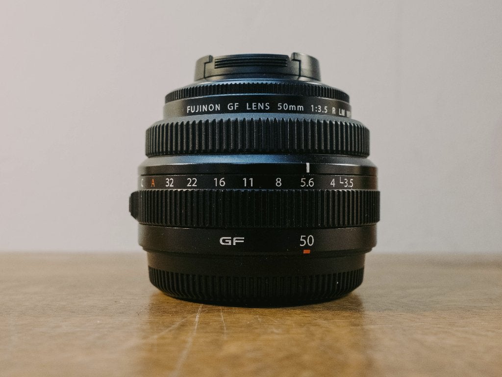 Fujifilm GF 50mm f/3.5 R LM WR, TV, Hi-fi & Vidéo, Fujifilm, Lentille standard, Comme neuf, 50 mm