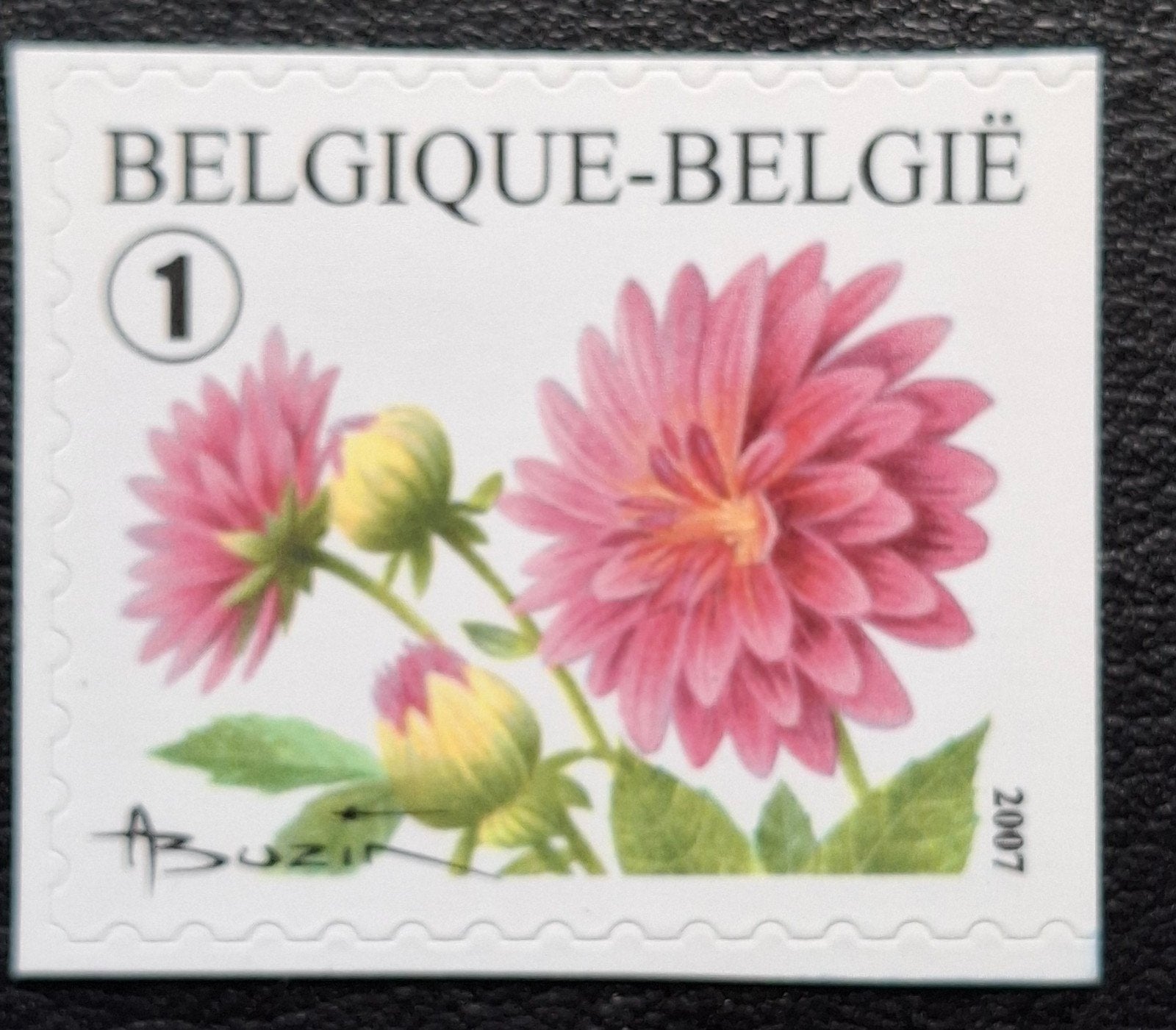 België: OBP 3721a ** Bloemen 2007., Frankeerzegel, Ophalen of Verzenden, Zonder stempel, Postfris