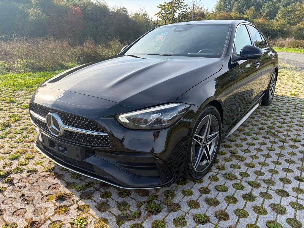Mercedes C-klasse c220d N.w Model 21900 euro netto, Auto's, Automaat, Achterwielaandrijving, 4 cilinders, Zwart