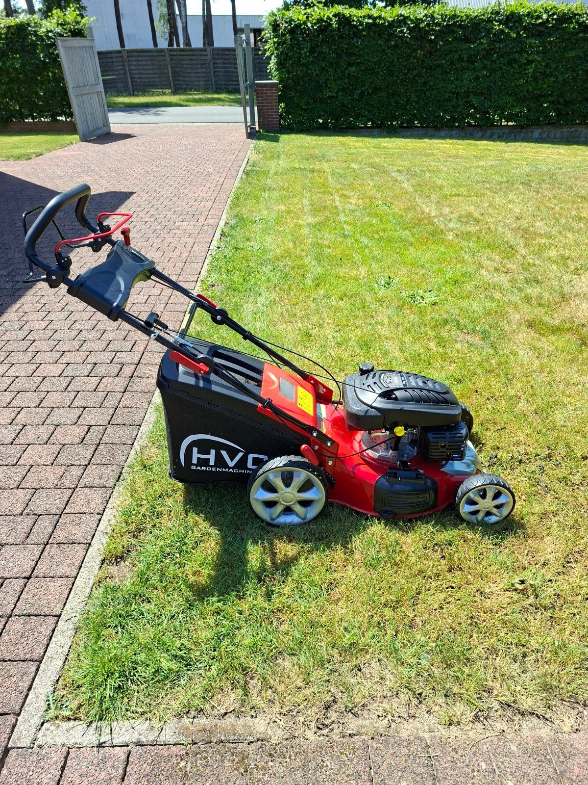 Zelftrekkende grasmaaier., Tuin en Terras, Opvangzak, HVC, Ophalen of Verzenden, Zo goed als nieuw
