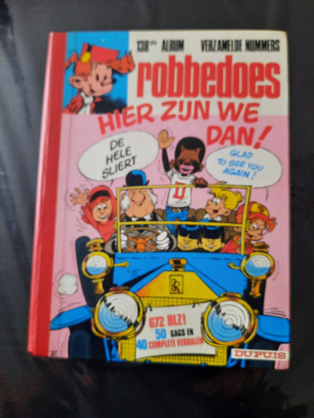 stripbundel robbedoes nr 138 met extra strip, Gelezen, Eén stripboek, Ophalen of Verzenden, Dupuis