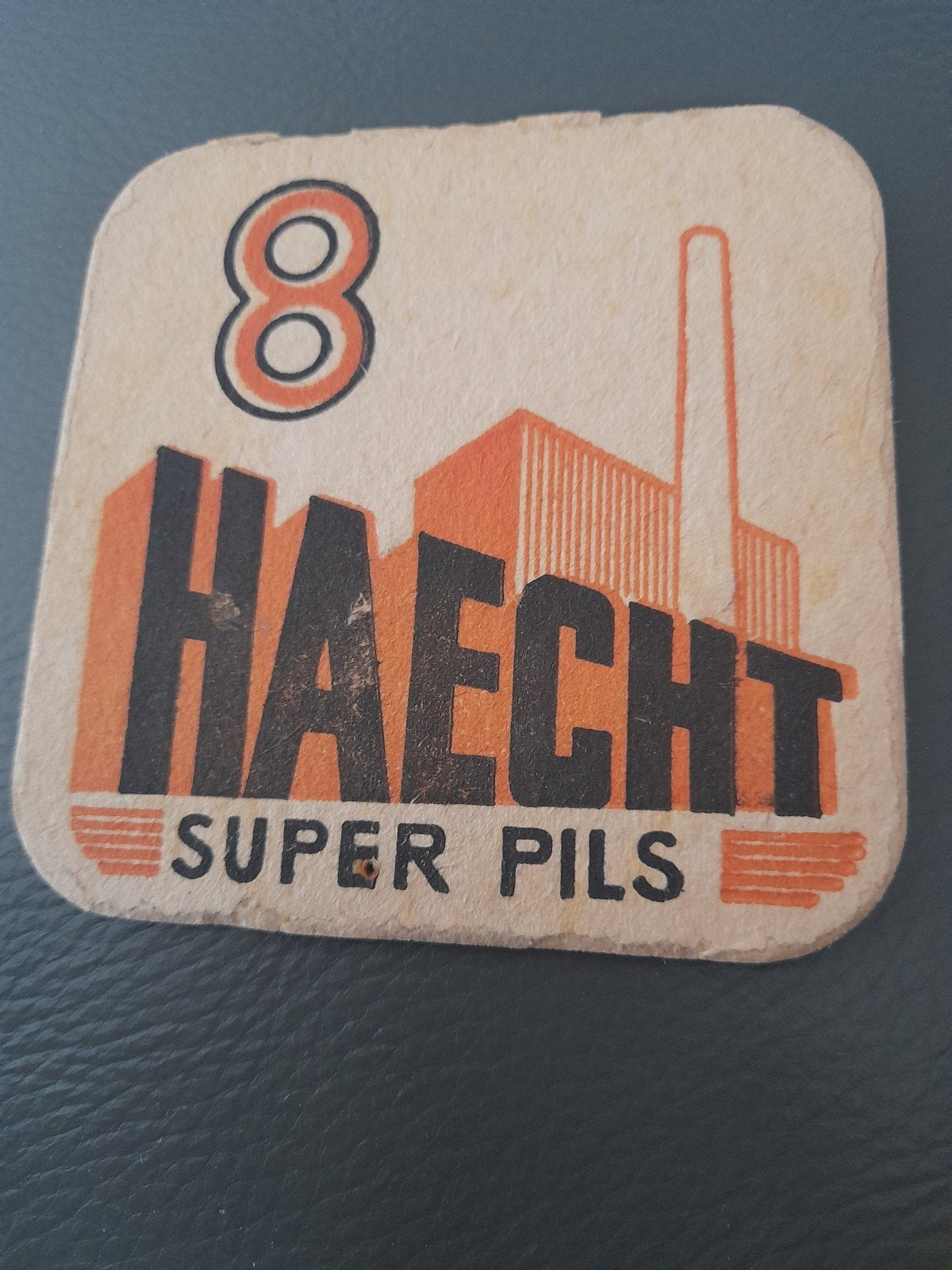 bierviltje brouwerij haecht recto-verso, Verzamelen, Ophalen of Verzenden
