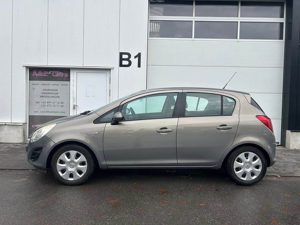 Opel Corsa 1.0i in goede staat, Euro 5, Stof, Zwart, Electronic Stability Program (ESP)