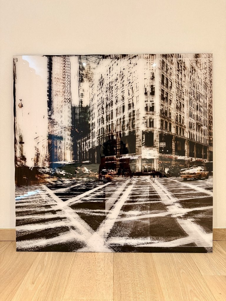 Photographie "New York Crossroad" de Laurent Dequick, Enlèvement