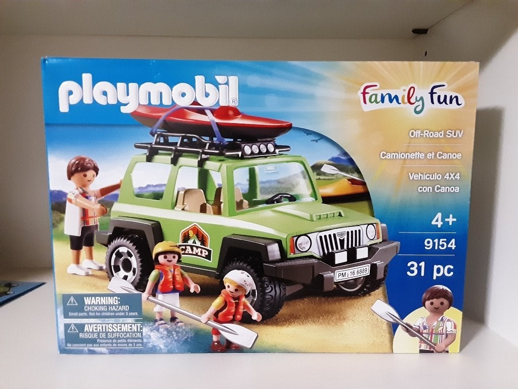 Voiture d'aventure Playmobil avec canoë, Enfants & Bébés, Jouets | Playmobil, Enlèvement ou Envoi, Comme neuf, Kit complet, Véhicule