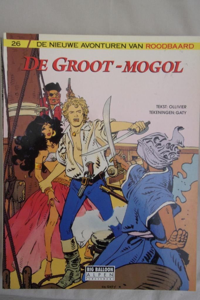 roodbaard , coplete serie van nr 1 tot en met 28 + extra nr, Boeken, Stripverhalen, Ophalen of Verzenden