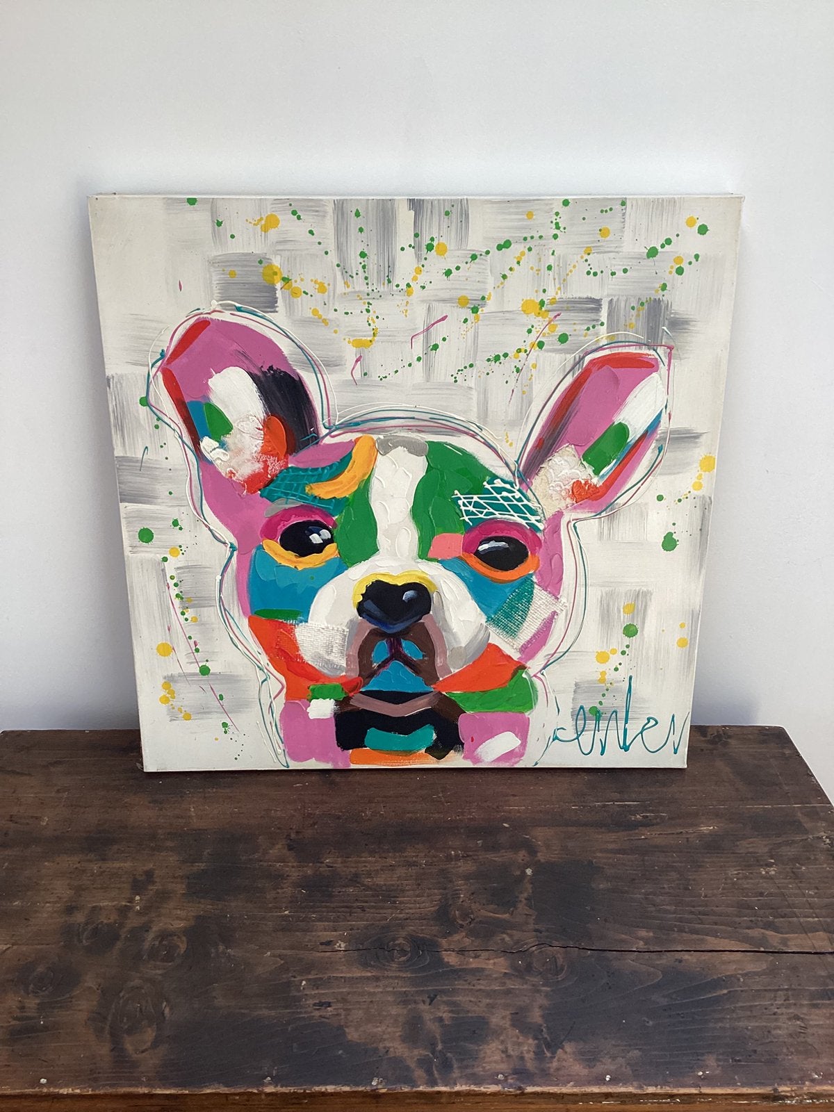 Schilderij op doek, Antiek en Kunst, Ophalen