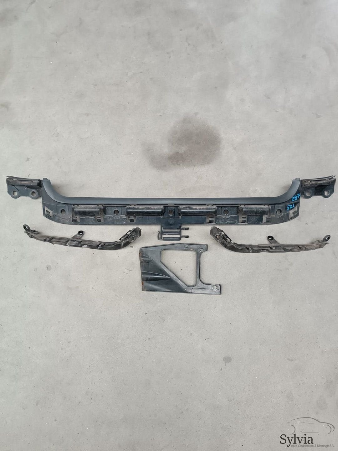 Achterbumper montageplaat set BMW 1 serie E81 E87 + LCi 5112, Gebruikt, -, -, Ophalen of Verzenden