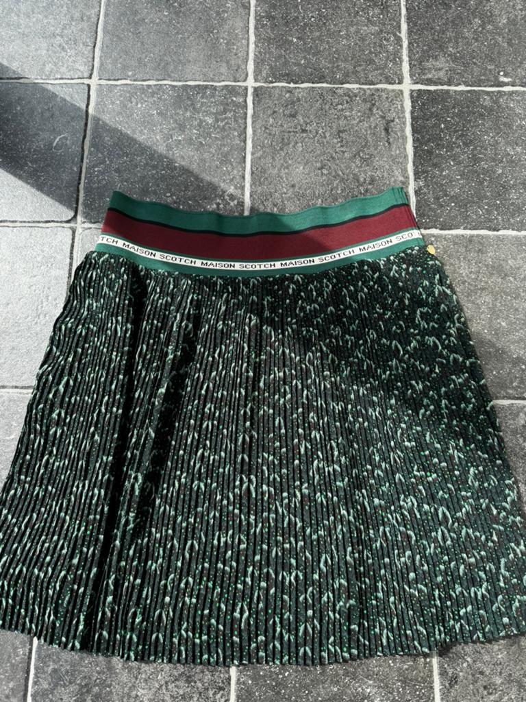 Damesrokje plissé Scotch & Soda, Ophalen, Maat 42/44 (L), Gedragen, Boven de knie