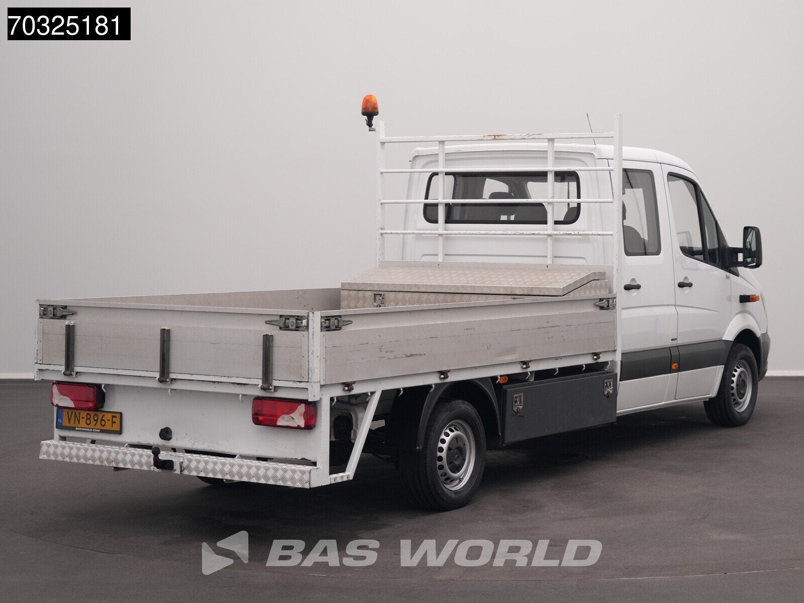 Mercedes Sprinter 413 CDI Euro6 Dubbel Cabine Open Laadbak T, Achat, Euro 6, Entreprise, Boîte manuelle