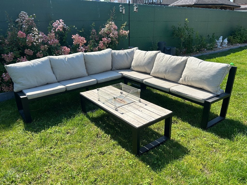 Loungeset, Tuin en Terras, Ophalen, Gebruikt, Eettafel, 6 zitplaatsen