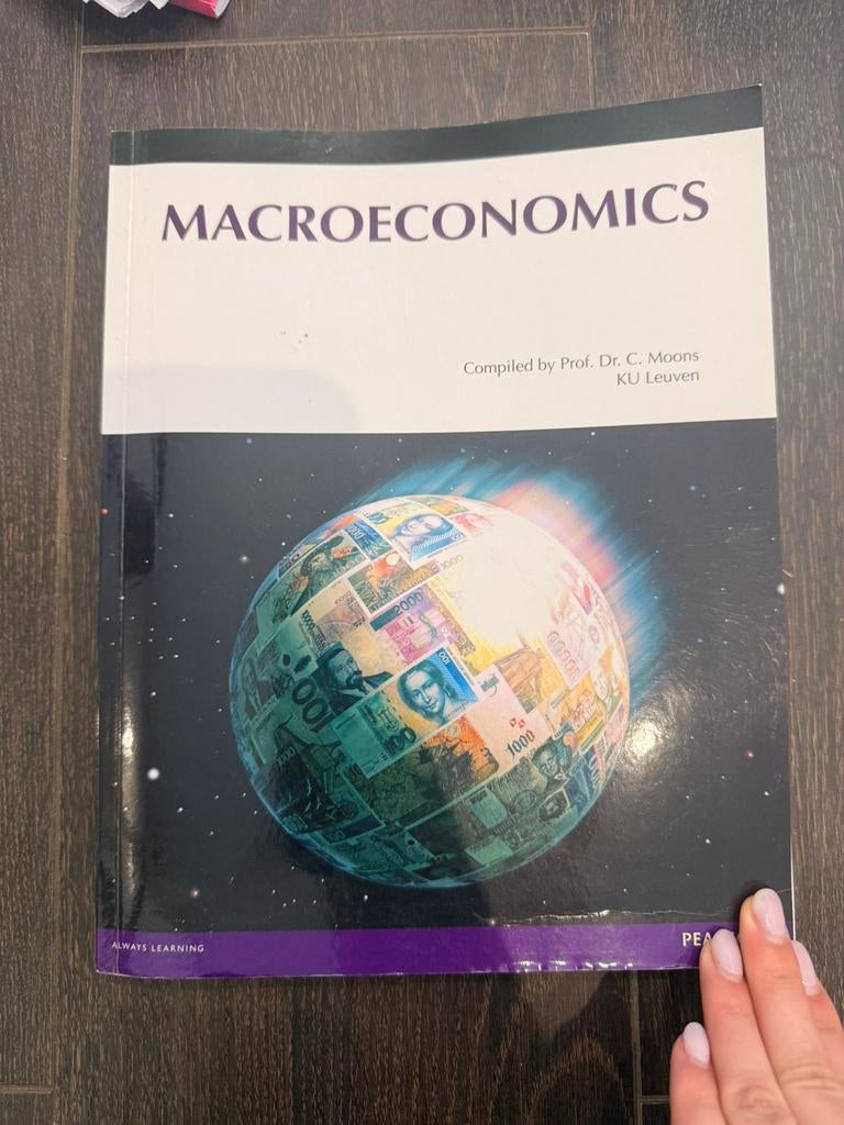 Boek macroeconomics, Boeken, Studieboeken en Cursussen, Ophalen of Verzenden, Gelezen