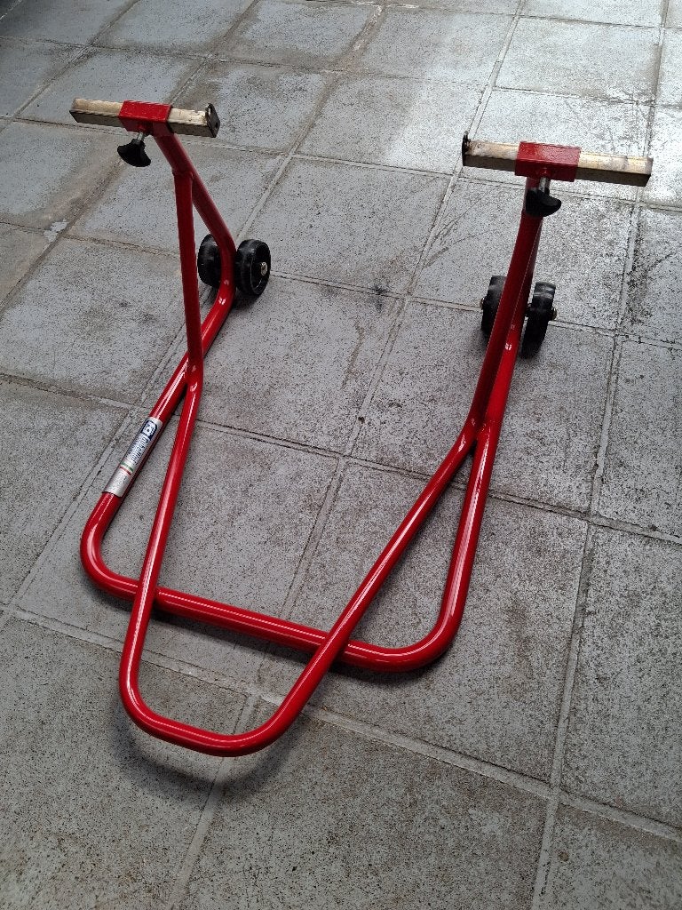 Paddockstand, Ophalen